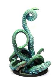 Hellboy The Board Game Tentacle Monster Miniature Painted Weird Art Tentacle Monster Miniatures