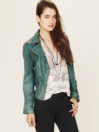 Doma Emerald City Leather Jacket At Free People Leather Jacket Clothes Fashion