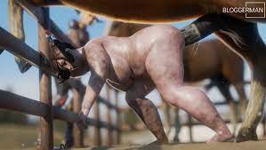 Mei Fucked by A Huge Horse Cock [Dirty][Bloggerman][4K]