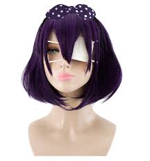 Amazon.com: ROLECOS Midari Ikishima Cosplay Wig Medium Bob Anime Party Hair  Wigs Purple : Clothing, Shoes & Jewelry
