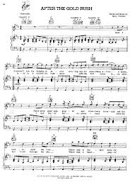 45779013 Neil Young After The Gold Rush Piano Sheet Pdf