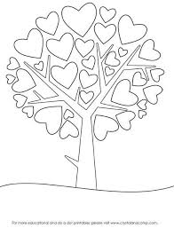 Printable Coloriages Cœur Coloriage Coeur Coloriage Coloriage Arbre