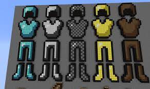 This armor just looks like leather armor with the monkey pet texture (or something similar) as the helmet. Pixel Art Item Wall V1 1 Minecraft Map