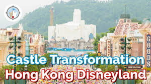 Then disney took the show on the road and went international with tokyo disneyland, followed by disneyland paris. Hong Kong Disneyland Castle Transformation Frozen Land Update Summer 2019 Youtube