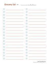 Grocery becomes the destination to find some ingredients and other stuffs. Blank Shopping List Template Pdf Tim S Printables
