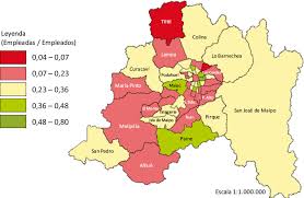 Las 14 comunas que no quedarán en fase 1. Vista De Brechas Territoriales De Genero En La Region Metropolitana De Santiago Chile Cuadernos Geograficos