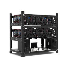 2 x atx power supply positions Diy Mining Rig Frame For 12 Gpu Mining Case Rack Motherboard Bracket Ether Accessory Tool 3 Layers Global Sources