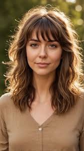 23 Discover Trendy Shaggy Hair Cuts with Bangs: Face-Framing, Peekaboo,  Boho Styles & Hair Care Tips