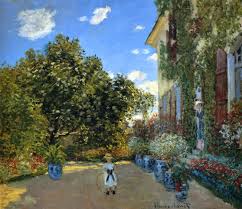 The casa do artista popular is just to the south of this park, across the road. Casa Do Artista Em Argenteuil Pinturas De Monet Claude O Pai Do Impressionismo Pinturas De Monet Pinturas Impressionistas Monet