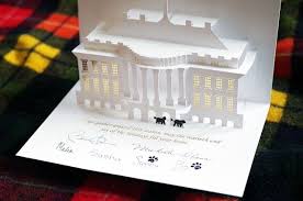 Pop Up Christmas Card From White House Christmas Cards Pop Up Cards Pop Up Book