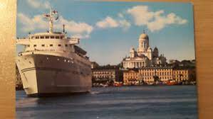 Bir kasım günü, stockholm limanından akşamüstü helsinki'ye hareket eden viking line feribotuna atlayıp, gidiş dönüş olmak üzere 2 gece yatmalı olarak, helsinki'ye hareket ettik. Postkarte Passagierschiff Finlandia Helsinki Im Sudhafen Mit Dom Gelaufen Ebay