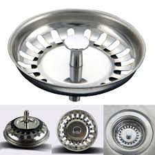 How do you replace a sink trap? Replacement Kitchen Sink Drain Strainer Waste Plug Basin Stainless Steel Drainer Shopee Singapore