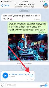 How To Save Music From Telegram To Iphone Or Ipad
