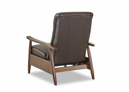 Peter Mid Century Modern Leather Recliner Chair Club Furniture Leather Recliner Mid Century Modern Recliner Leather Recliner Chair