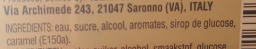 The alcoholic drinks shots in other countries. Amaretto Disaronno 700 Ml