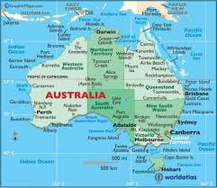 Free printable map of australia. Printable Map Of Australia Map Of Australia Printable Australia And New Zealand Oceania