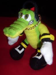 The name's vector the crocodile! Sonic Vector Plush