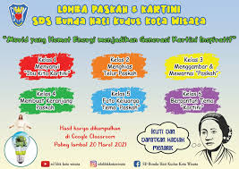 Mewarnai tema paskah ~ gambar mewarnai tema pahlaw. Sd Bunda Hati Kudus Kota Wisata Lomba Paskah Kartini Facebook