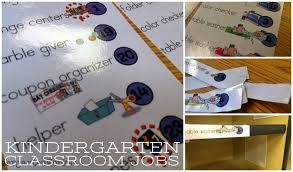 classroom jobs for kindergarten free printable