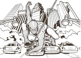 The story of spiderman continues in spiderman: Marvel The Spectacular Spider Man Coloring Pages Coloring Home