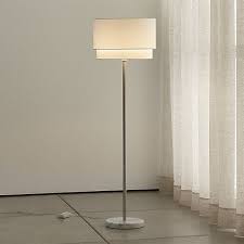 Meryl Vertical Floor Lamp Reviews Crate And Barrel In 2020 Floor Lamp Lamp Family Room Colors