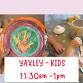 KIDS Pottery Painting 11.30am-1pm event image