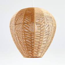 See more ideas about light, lights, rope pendant light. Natural Woven Rope Pendant Reviews Crate And Barrel