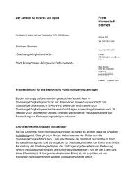 Pressemitteilung des senator für inneres, bremen vom 5. Praxisleitfaden Nr 1 2008 Pdf 37 Kb Senator Fa R Inneres Bremen