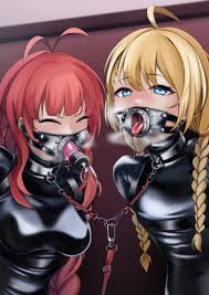 Deepthroat gag bondage