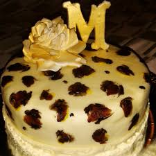 The birthday cake will be the star of the birthday party decorations when you add multipack candles to it! Leopard Print Cake Baked Treats