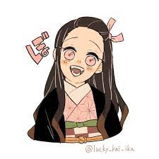 nezuko kamado 2020 イラスト 鬼イラスト かわいい