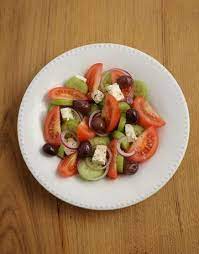 Vefa S Greek Salad Greek Recipes Authentic Greek Recipes Recipes