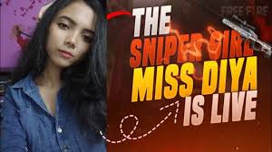 Free fire is the ultimate survival shooter game available on mobile. Freefire Live Rush Gameplay With Miss Diya The Sniper Girl Youtube