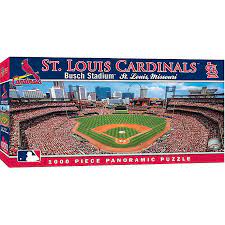 Shipped with usps priority mail. Mlb St Louis Cardinals 1000 Piece Stadium Panoramic Jigsaw Puzzle Bed Bath Beyond