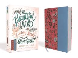 These scripture coloring pages are great for both adults and for kids. Niv Beautiful Word Coloring Bible For Teen Girls Leathersoft Pink Blue Hundreds Of Verses To Color Zondervan 0025986447236 Amazon Com Books