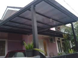 27 Desain Kanopi Rumah Minimalis Baja Ringan Berbagai Model Ndik Home