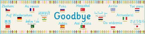 To say goodbye in the sweetest language in the world…. Early Learning Resources Multilingual Goodbye Banner