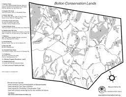 Map Of Bolton Ma Masstrails.com - Bolton