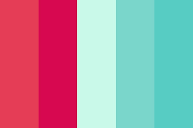 Pink And Teal Pop Color Palette Colorpalette Colorpalettes Colorschemes Colorcombination Colorcombinations Teal Color Palette Color Palette Pink Color Pop