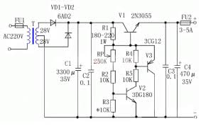 A variable bench power supply is the most important tool for any diy maker cause while testing circuit it needs different values of. Circuit Design Schematic Of Adjustable Voltage Regulated Power Supply