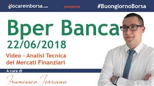 Grafico quotazione bper banca in tempo reale. Trading Azioni Italiane Video Analisi Tecnica Titolo Bper Banca 22 Giugno 2018 Youtube