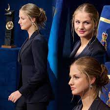 LEONOR DE BORBÓN | 25.10.2024 | Premios Princesa de Asturias 2024 💙 |  Instagram