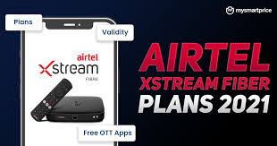 Airtel Xstream Fiber Plans 2021 Full List Of Airtel Broadband Plans New Connection Details Free Ott Apps Mysmartprice