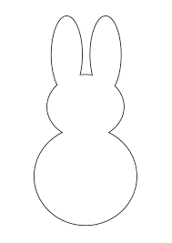 Essaies un dessin de lapin à imprimer et colorier pour t'amuser un brin! Patron Lapin En Papier Lapin De Paques En Papier Lapin De Paques A Imprimer Lapin De Paques