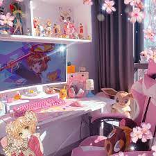 Girly Setups On Instagram In Love Basicsoftcore Kawaii Cute Pinksetup Kawaiigirl Aes Gamer Room Game Room Design Gamer Room Decor
