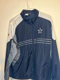 Dunbrooke Dallas Cowboys NFL Windbreaker Jacket SI Adult Size L | eBay