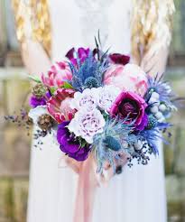 Maybe you would like to learn more about one of these? Bouquets Filled With Bits And Pieces Of Blue Topweddingsites Com