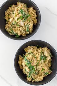 Add quinoa and cook for 1 minute. Mushroom And Spinach Quinoa Risotto Becomingness
