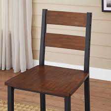 Better Homes Gardens Austen 5 Piece Counter Height Dining Set Vintage Oak Walmart Com In 2020 Counter Height Dining Sets Wrought Iron Patio Furniture Teak Outdoor Furniture