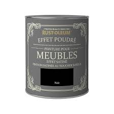 Cette peinture vous permettra de transformer une surface à peindre en tableau à craie. Peinture Pour Meubles Rust Oleum Noir Effet Poudre Satin 125ml Castorama